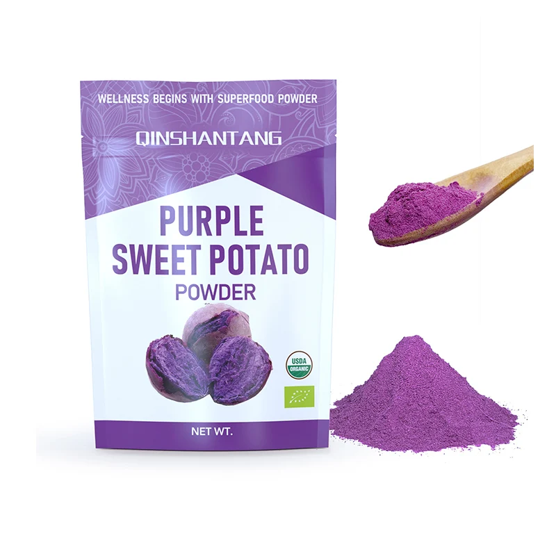 QINSHANTANG 80 Mesh Chinese Natural Organic Purple Sweet Potato Powder