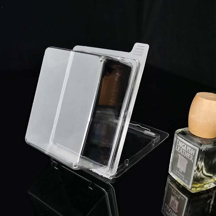 
Hot sales recycled blister clamshell box packing for massage paste transparent rectangular packaging boxes 
