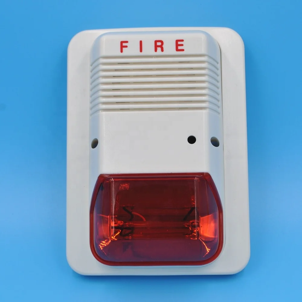 fire alarm siren with strobe 24vdc siren
