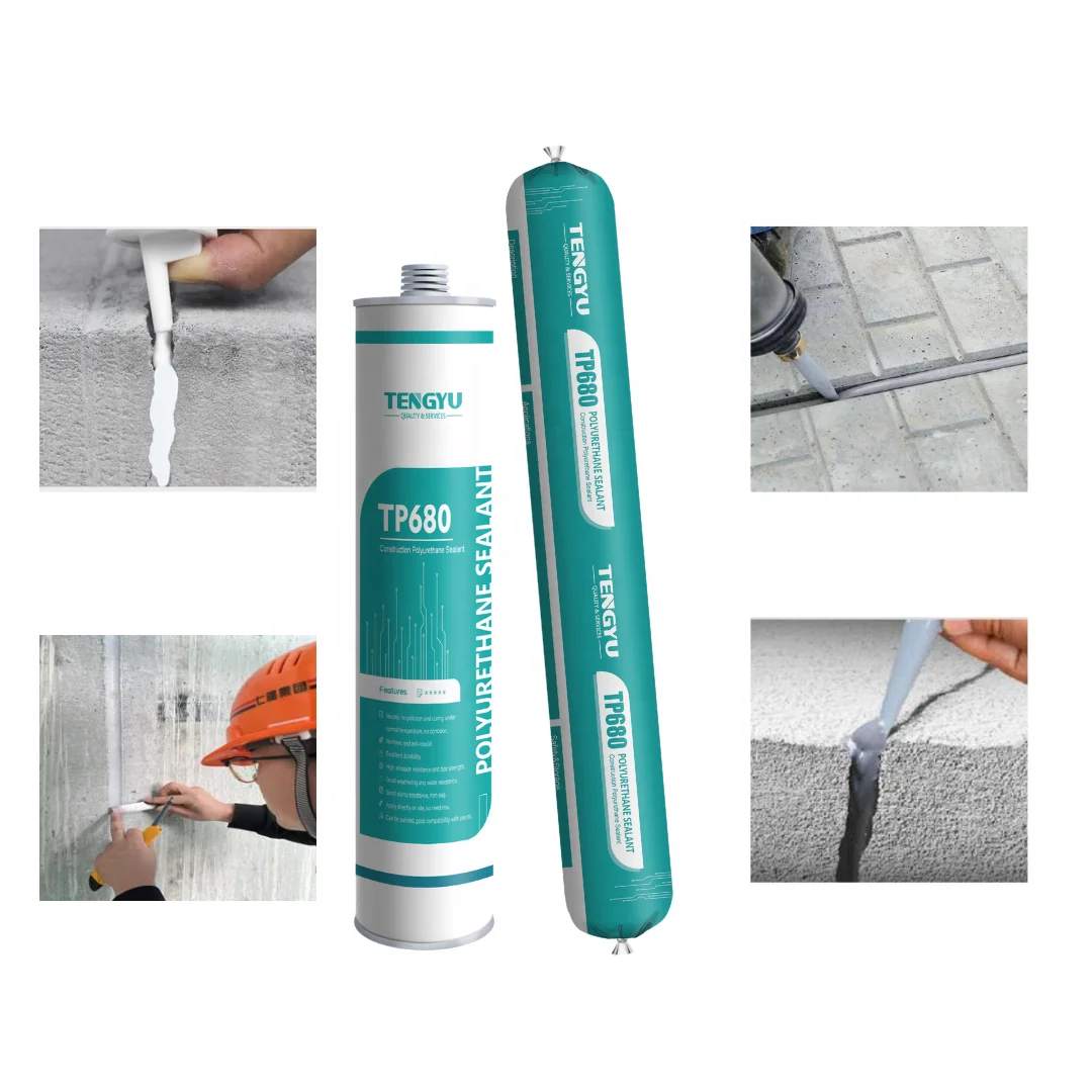 sikaflex quality Excellent adhesion Flexible Elastic pu sealant 600ml polyurethane sealant for concrete