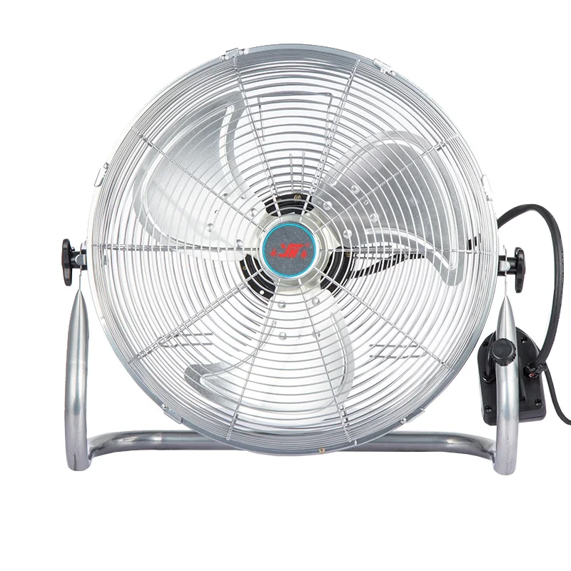 12 дюймов перезаряжаемый напольный вентилятор колеблющихся сильная мощность промышленный