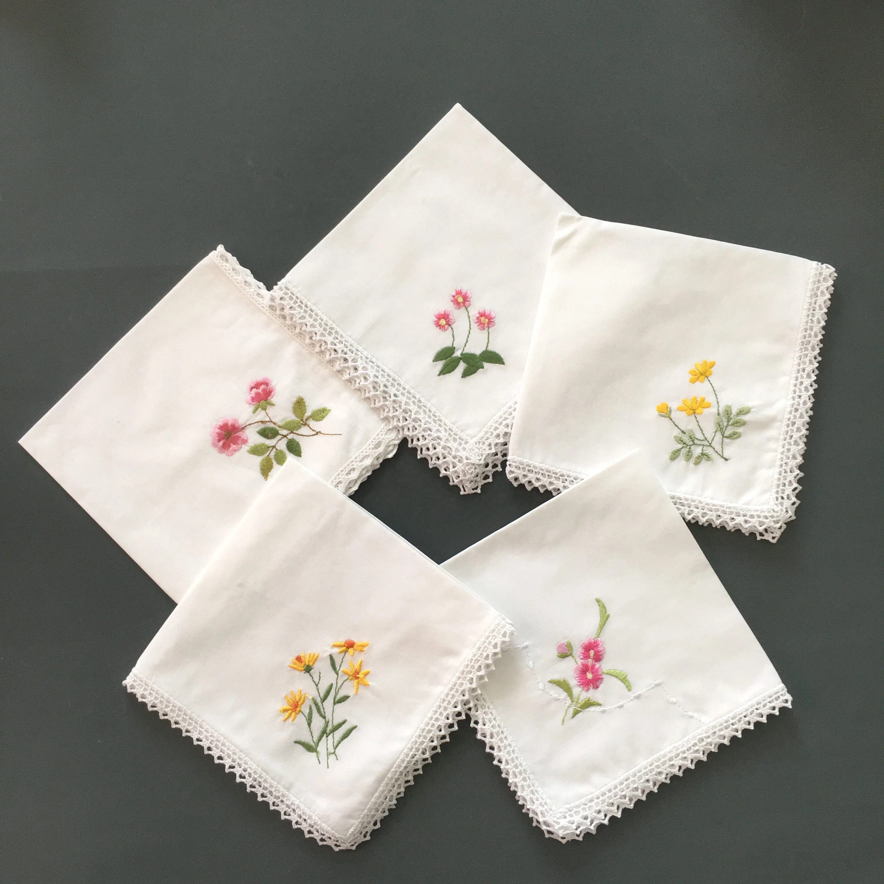 
Карманный квадратный хлопковый носовой платок 