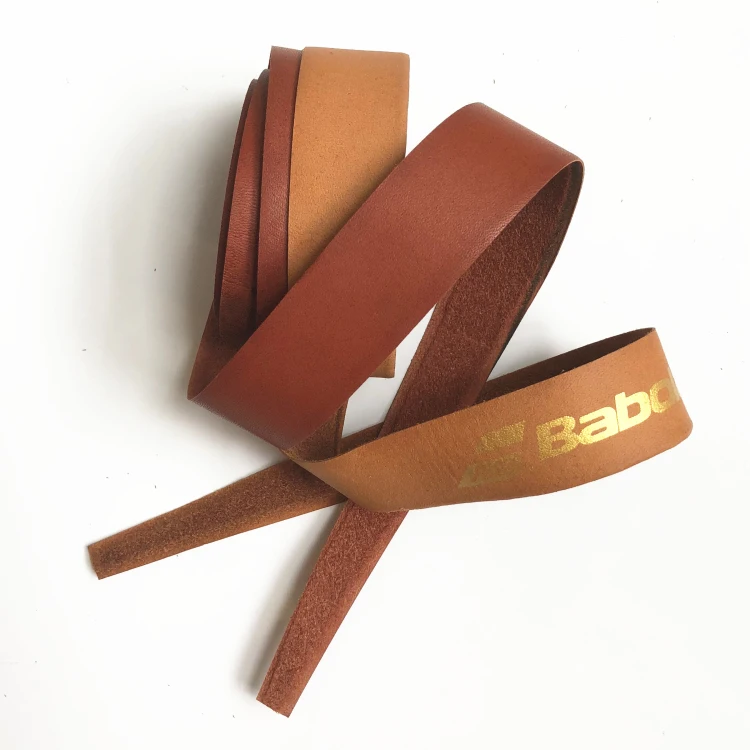 High quality 1100x25x1.5mm cow leather grips for tennis racket, golf stick, fishing stick