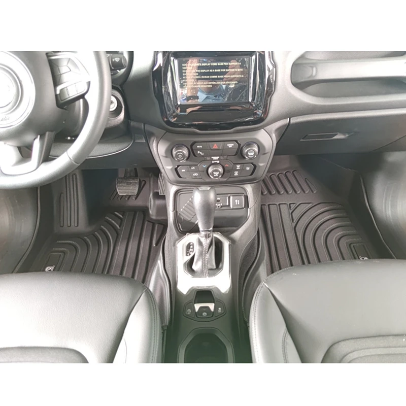 TPE Car Mats Factory All Weather Car Floor Mats 3D Rubber For JEEP Renegade Car Carpets