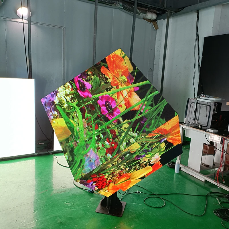 Customizable Design Rental Magic cube Creative Advertising Full Color Led Display  High Definition Easy To Install