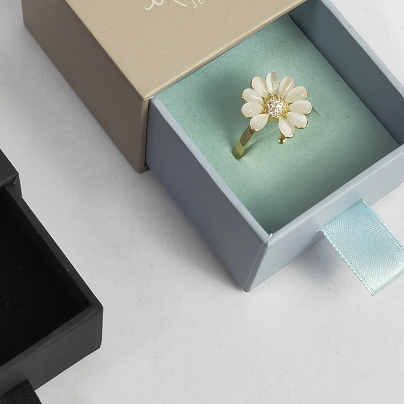 S0140B New Hot 100%FullTest Fast Delivery Eco Friendly Engagement Ring Box Factory