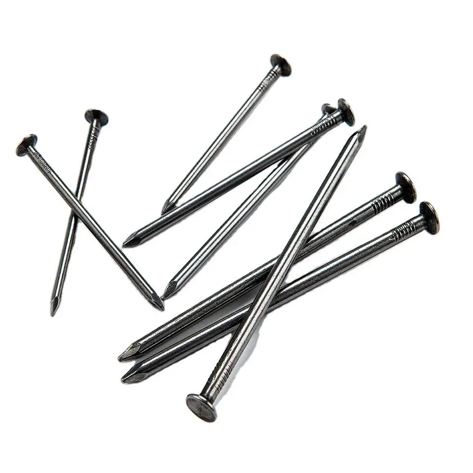 Customization Galvanized 3 Inch Common Nail / Construction Wire Round Flat Common Steel Nail for Carpenter
