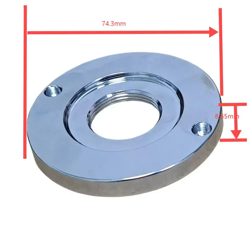 Kitchen Appliances Mixer Blender Parts 218g Iron Electroplating  Retainer Nut Fixing Plate Spare Parts for 2.5-5L Blender Jar