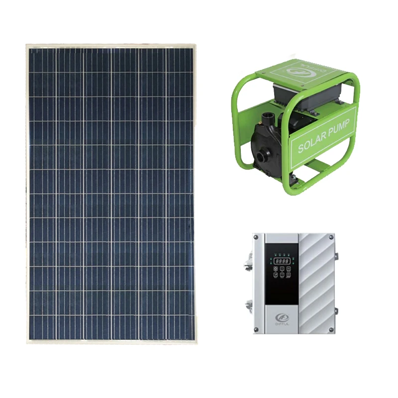 0.55KW 48V 1inch Brushless DC Solar powered centrifugal Water Pump with control box