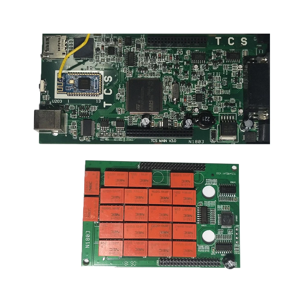Диагностический сканер Tompzon Vd150 Multidiag Tcs Pro V3.0 Pcb для автомобилей и грузовиков с программным обеспечением 2015.r3/2016 1/2017