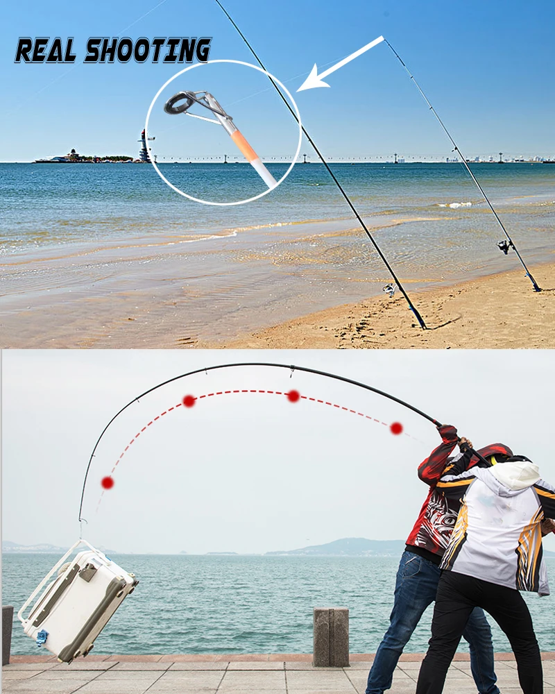 Wholesale Surf Casting Carbon Fishing Rod Made in China