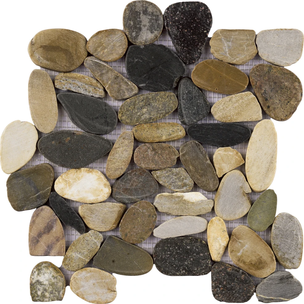 Wholesale high quality Pebble Stone Mosaic Natural Stone Mosaic