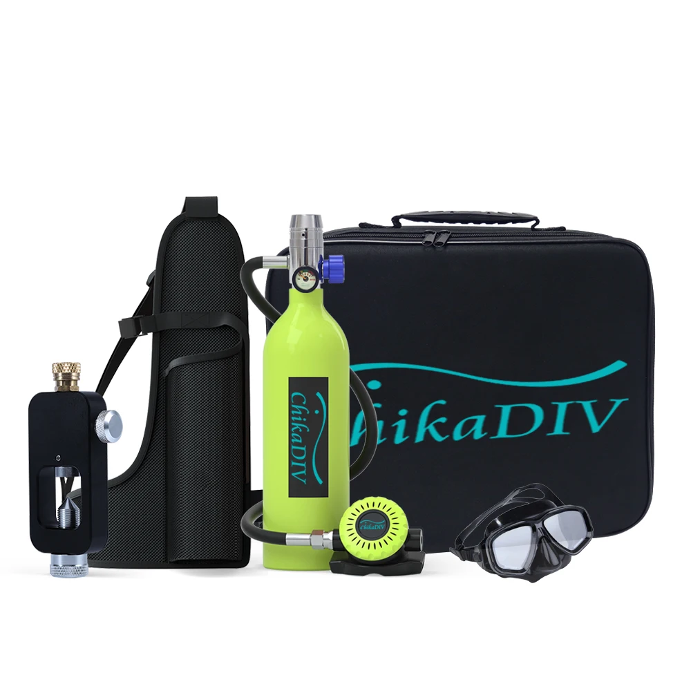 GTour 200bar Diving Underwater Breathing Apparatus Fire Rescue Small Oxygen Tank Diving Equipment