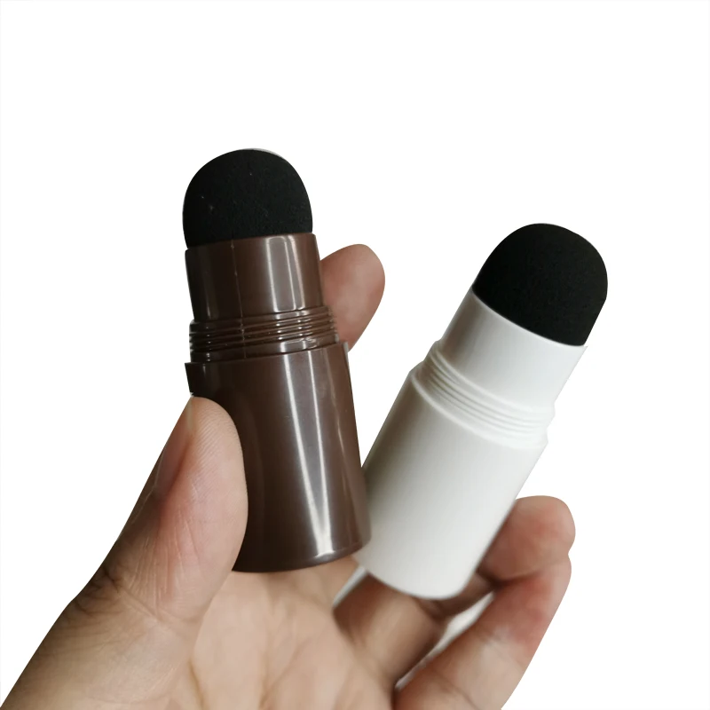 M020 in stock Wholesale one step eyebrow powder bronzer powder hairline powder empty packaging brown and black