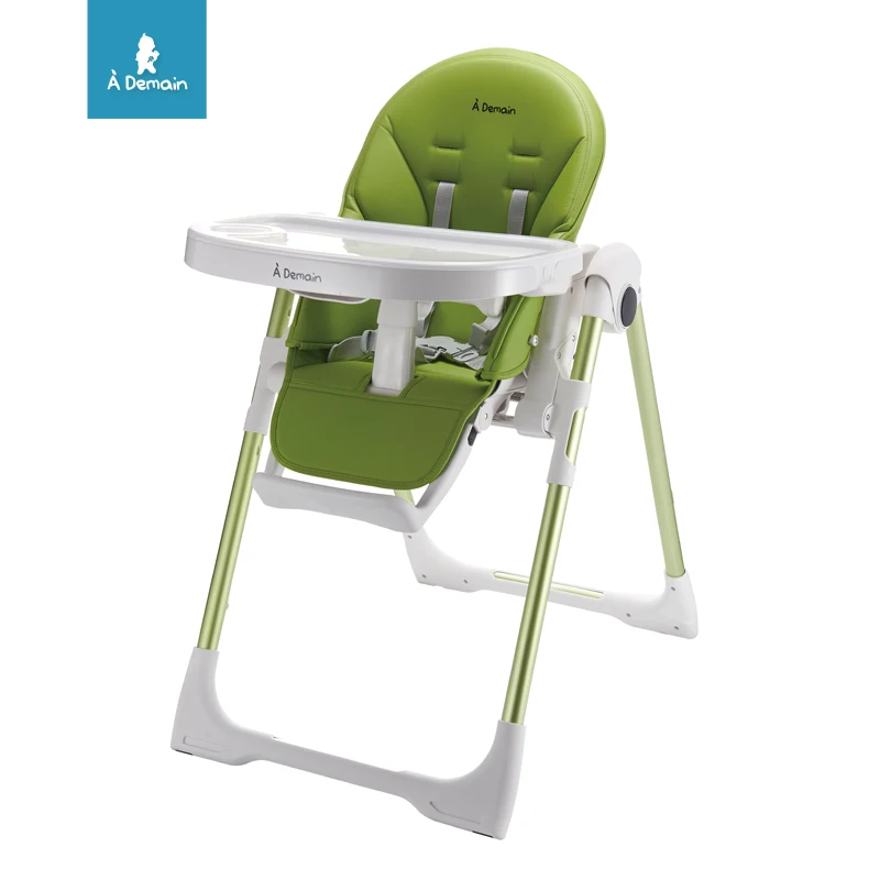 2 in 1 Luxury Baby Nursery Feeding High Chair Lightweight Foldable Baby Travel Chair