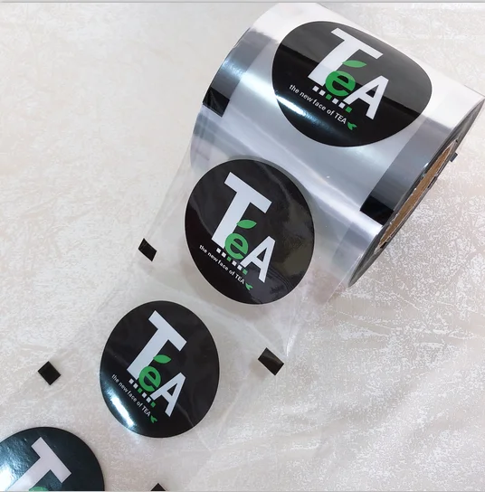 Factory Wholesale Plastic Roll Film Bubble Tea Cup Packaging Clear Flexible PP Plastic Fruit Juice Drinks Sealing Film