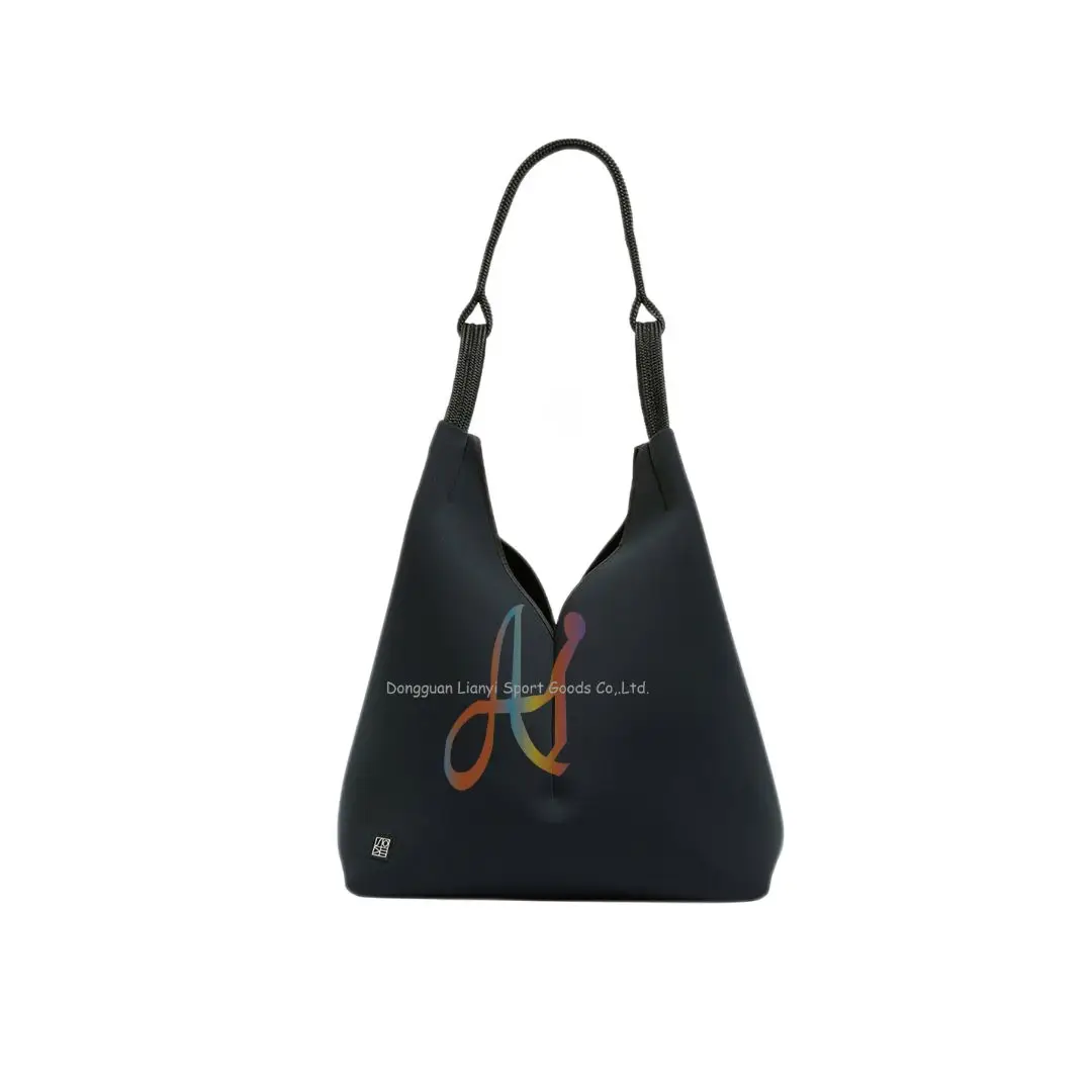 Manufacturer Full Custom Neoprene Shoulder Shopper Large Capacity Dual-Purpose Bag Elegant Ladies