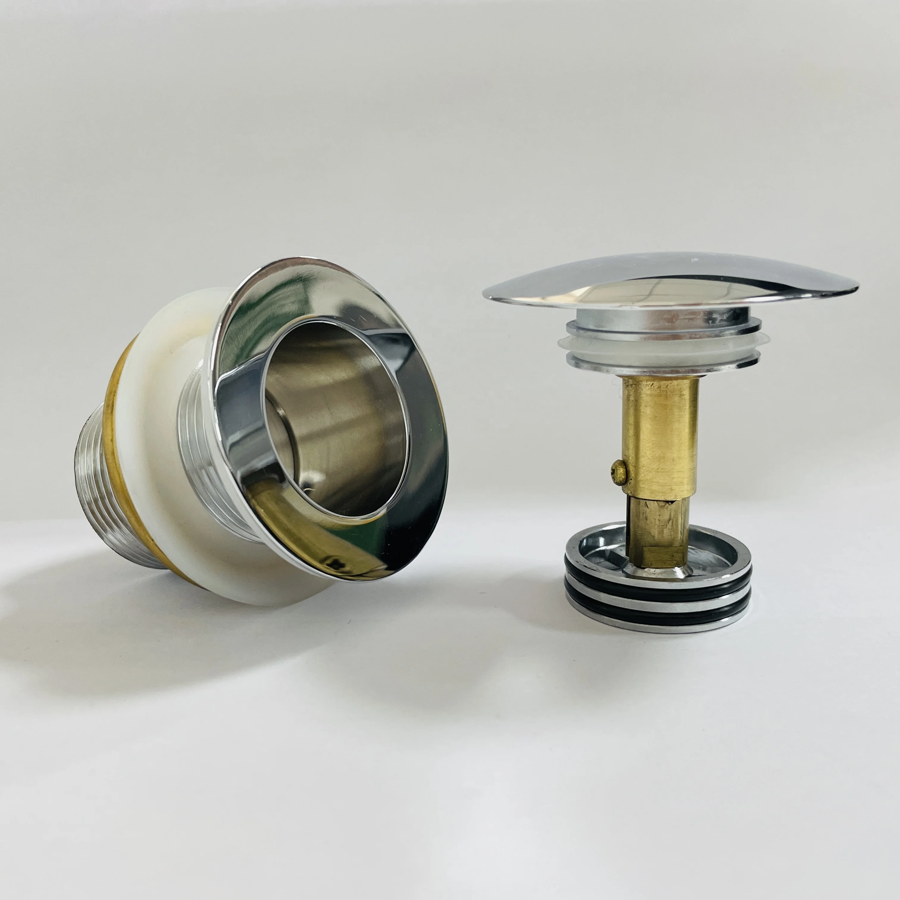 Toilet Fittings Brass Basin Drain Coupling Waste Sink Valve Pop Up Waste Basin Drains