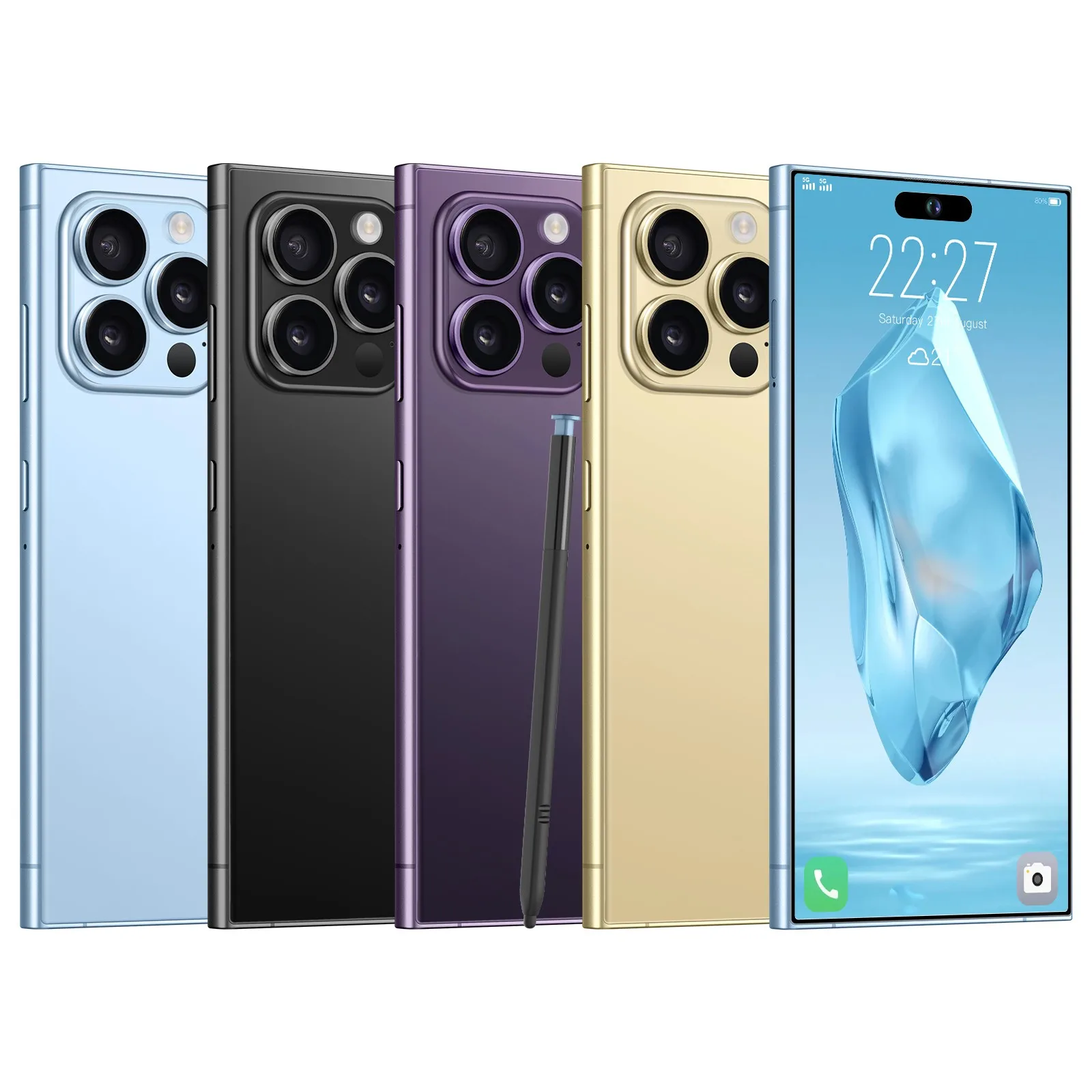 2024 горячий смартфон i15 Ultra 5G 16 + 1 ТБ