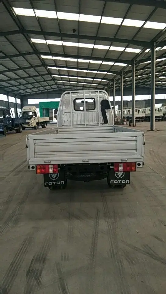 Foton 2 Ton light truck with gasoline engine single cabin 2800 wheel base