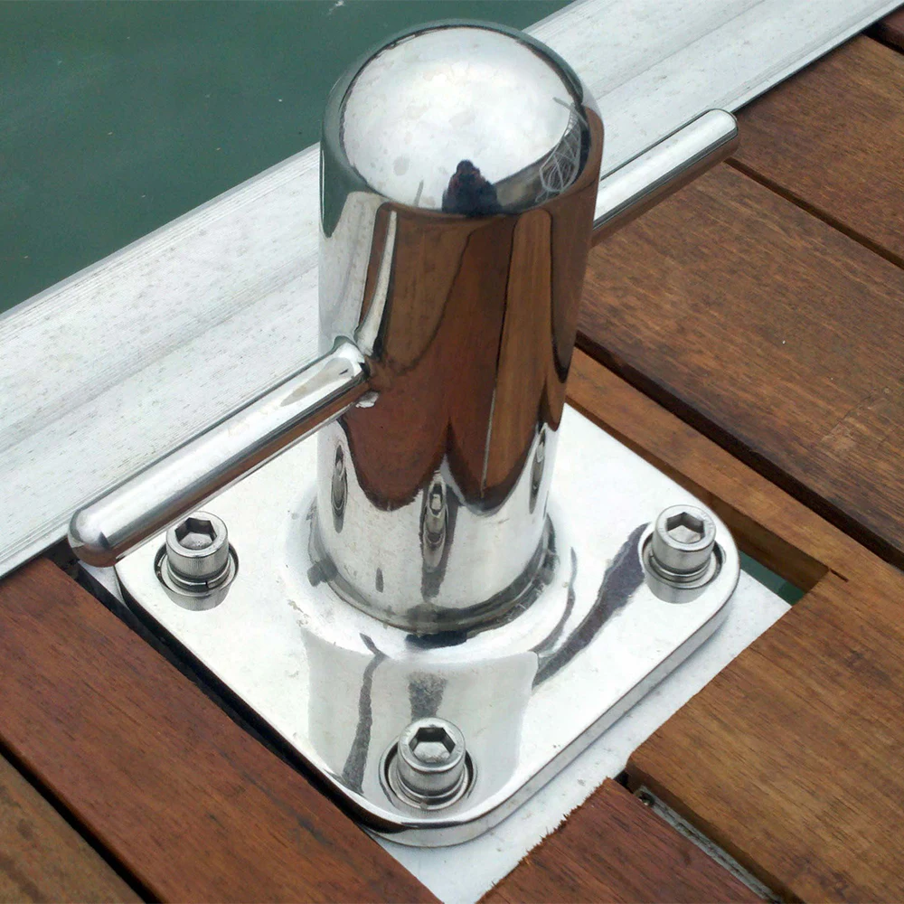 Marine Hardware Marina boat accessories, Floating pontoon  stainless steel 316  in marine dock cleat in hot sale pier