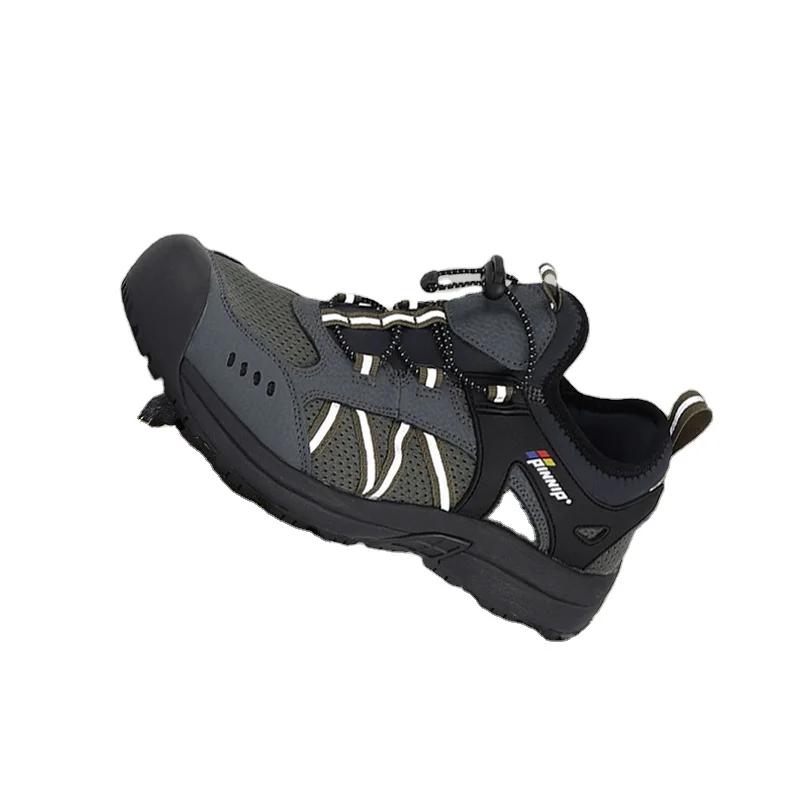 Pinnip Protective Footwear Construction Boots for Men Hiking Safety Shoes 3M Reflective Material