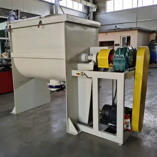 factory price 50kg laundry detergent washing powder ribbon blender mixing machine equipment