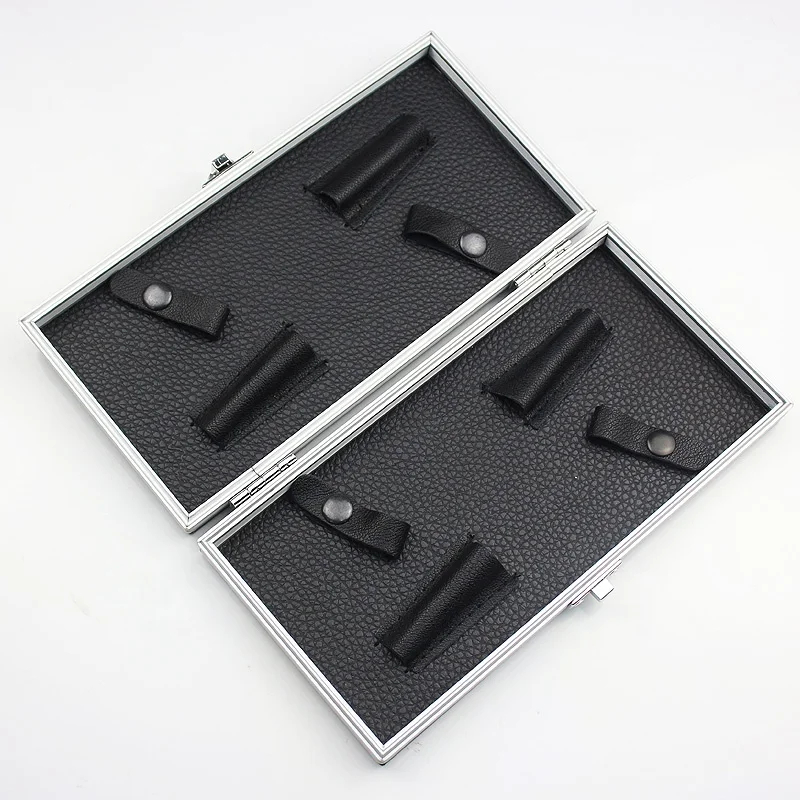 Aluminum PU Coating Hair Scissor Case TY-SC-8
