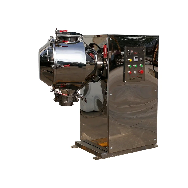 100L 200L 400L 600L Rotating Drum 3D Mixer dry food powder blending machine ice cream powder mixer