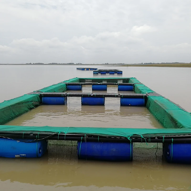 HDPE Floating Pontoon Fish Farming Cages for Deep Sea Fish Farming