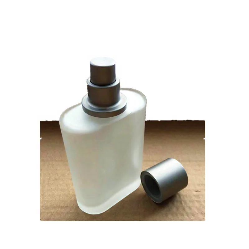 Luxury empty spray glass container for cosmetics without logo perfume bottle 50ml 100ml