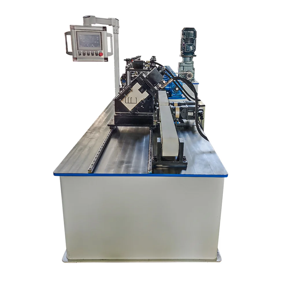 Multi-Size CU Track Automatic Steel Aluminum Tile Forming Machine Used Condition PLC Control System Roller Motor Bearing Core