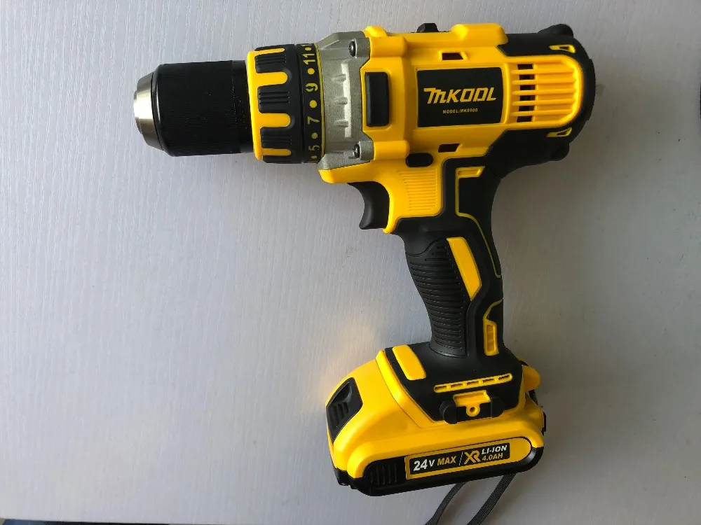 MKODL cordless drill 24V hammer drill   Quick  chuck