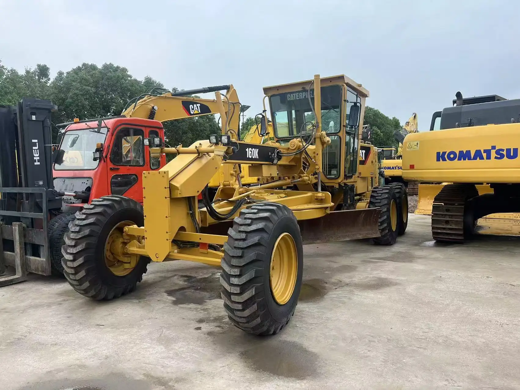 Almost New Used Original Caterpillar 160K 140K 140H Cat 140g 140m 140 Motor Grader For Road Building
