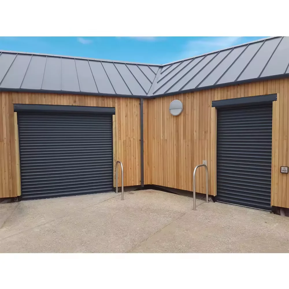 Wholesale 16x7 Usa Traditional Garage Door Smooth Flush Steel Sandwich Panel Manufacturer Automatic Roller Shutter Garage Door