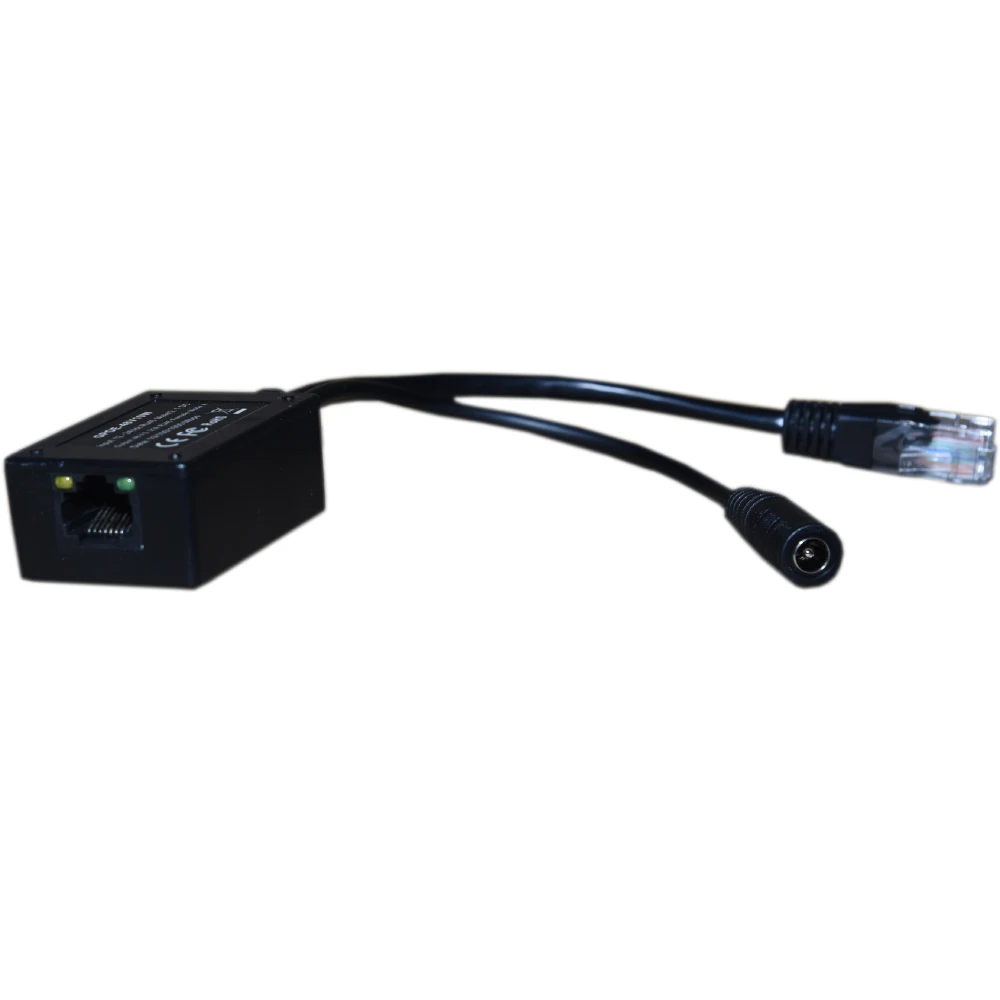 GPOE-48v10w Gigabit 802.3af Power over Ethernet 48 volt step up injector