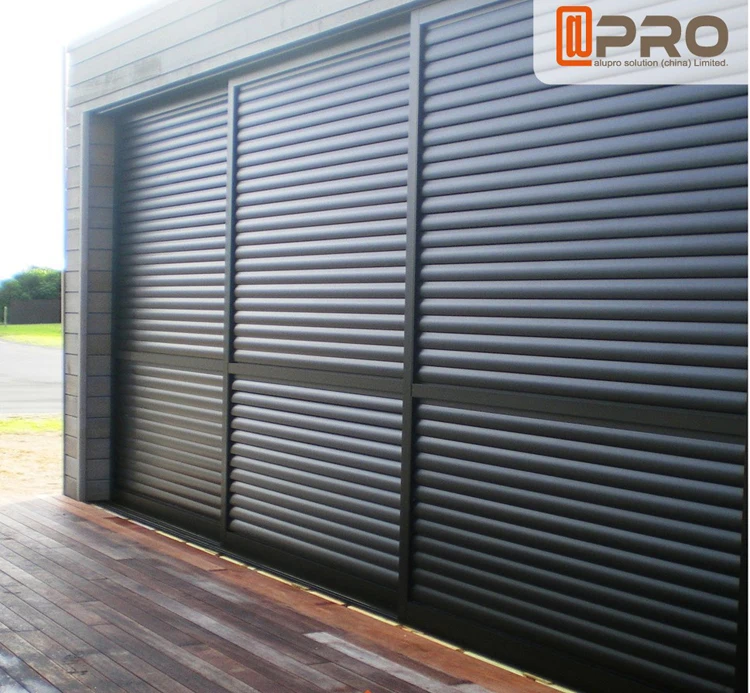 New exterior villa shutters louver door aluminum shutter Windows aluminum shutters price fiberglass shading louver