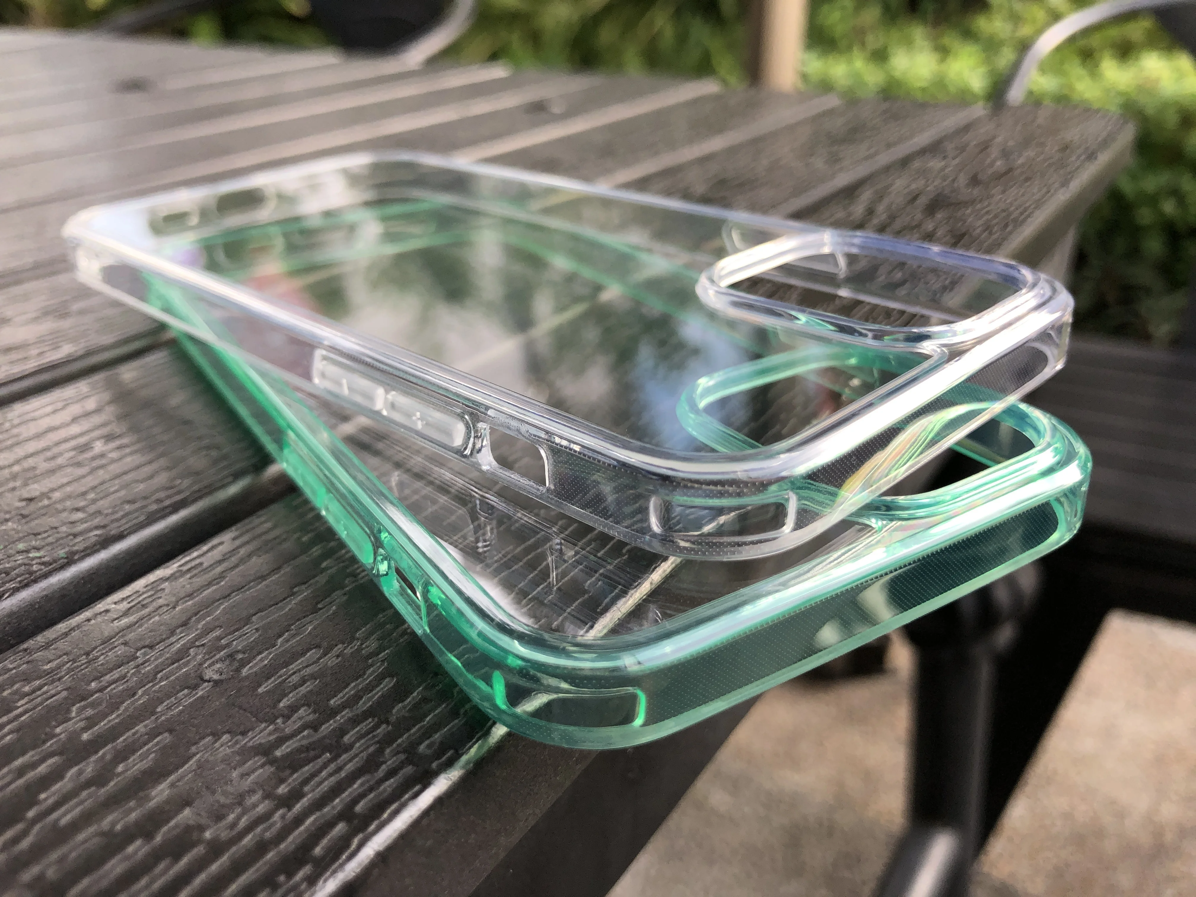 9H Tempered Glass Phone Case Cover Clear Glass Phone Back Cover For iPhone12/SE/14MAX Anti Yellowing Phone Case