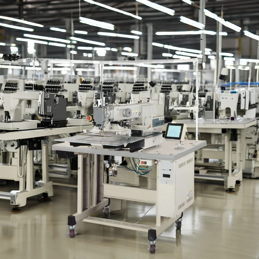 Automatic Programmable Electronic Pattern Sewing Machine New Garment Textile Manufacturing Manual Feed Thread Computerized Chain