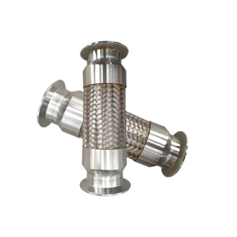Wire Braided Stainless Steel Corrugated Flexible Gas Connection Metal Flex Hose