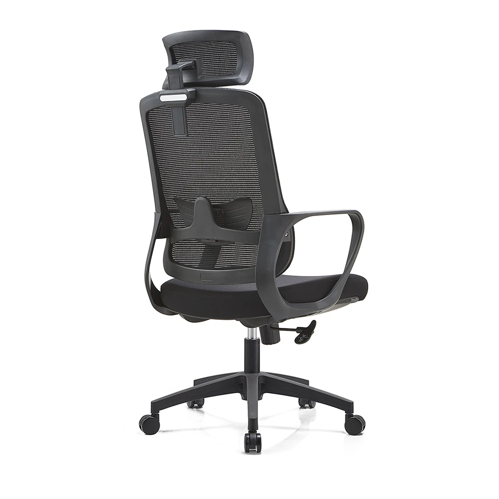 High back executive office computer mesh chair swivel bank chair sillas de oficina