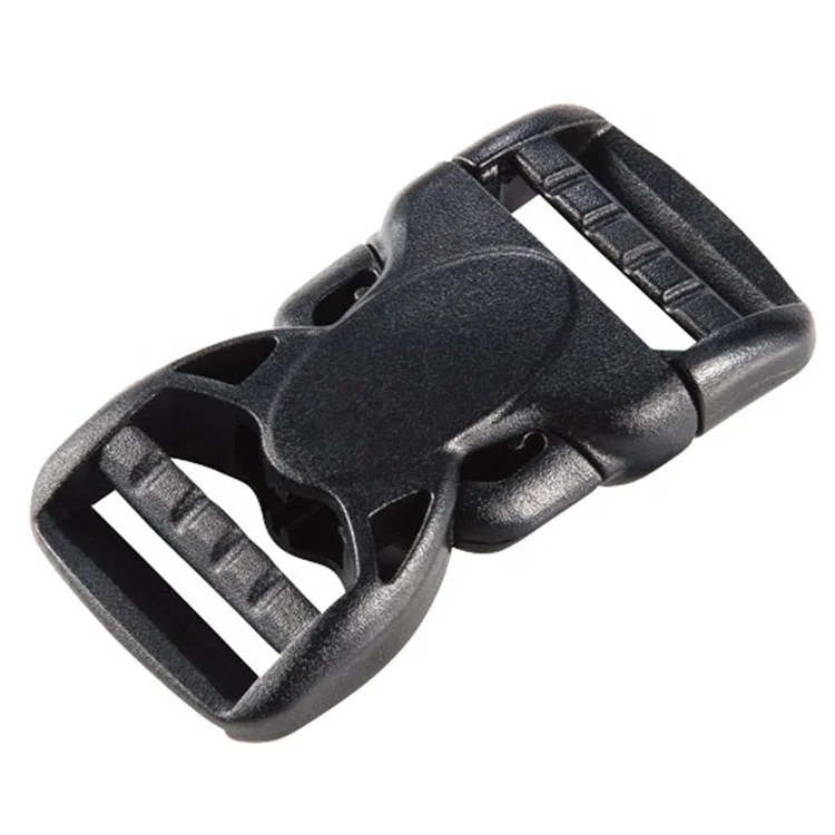 POM plastic adjustable utx side quick release belt buckles for backpack strap