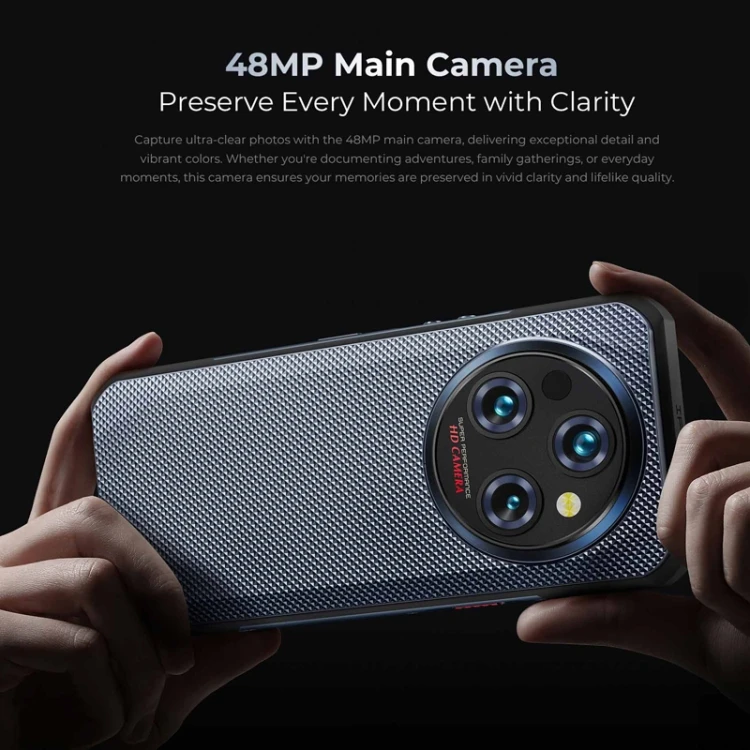 Black Friday Oukitel WP35 S 4G Rugged Phone 6GB+256GB 11000mAh 6.56 inch Android 14 MediaTek NFC Mobile Phones