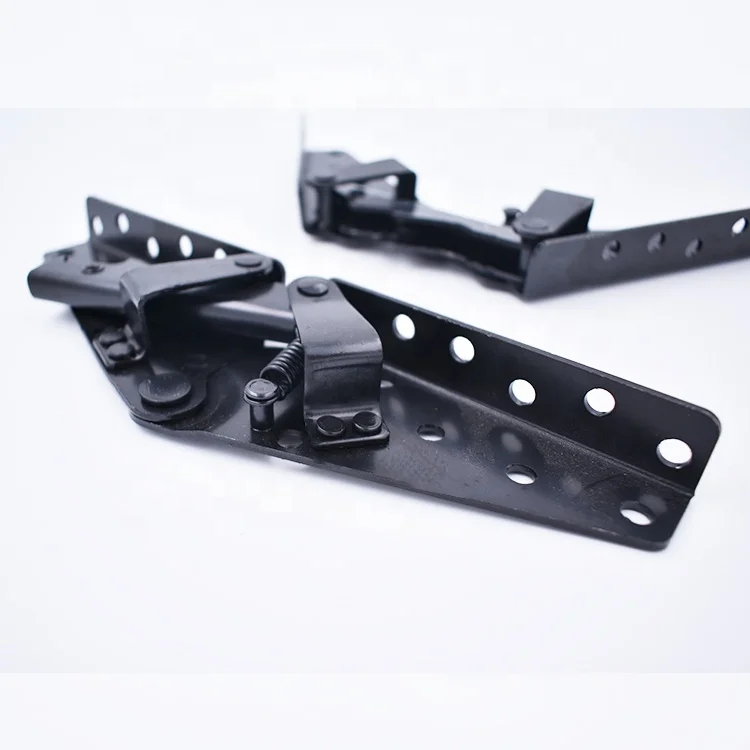good quality gold 260 mm click clack sofa mechanism backrest hinge adjust fold sofa bed hing