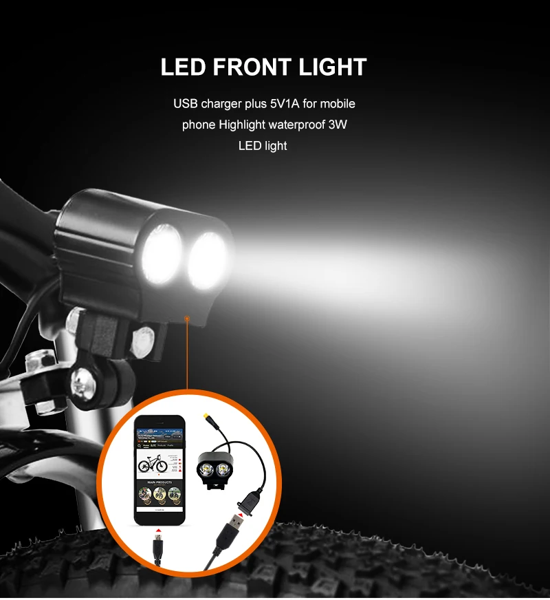 Fat Tire Electric City Bike 20 Inch Fat Tire Enduro Ebike 48V 500W 750W 1000W Rear Motor Electric Bicycle