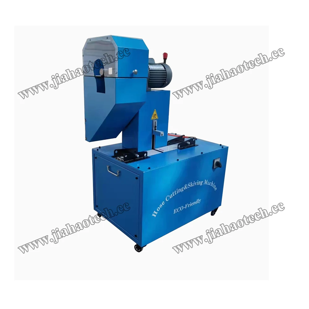Skiving Cutting Customize Hose Crimping Hose Hydraulic Hose Cutting Machine and Skiving