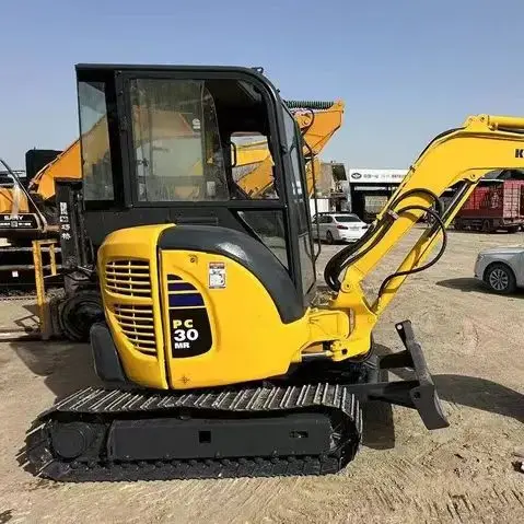 Японский Оригинальный мини-экскаватор Komatsu PC 30 MR с передним лезвием гидравлические плоскогубцы по низкой цене для продажи