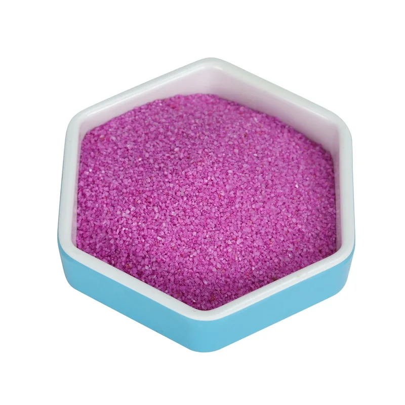 Factory wholesale dyed artificial color sand gold braown for art colored loose fine sand sale for decoration