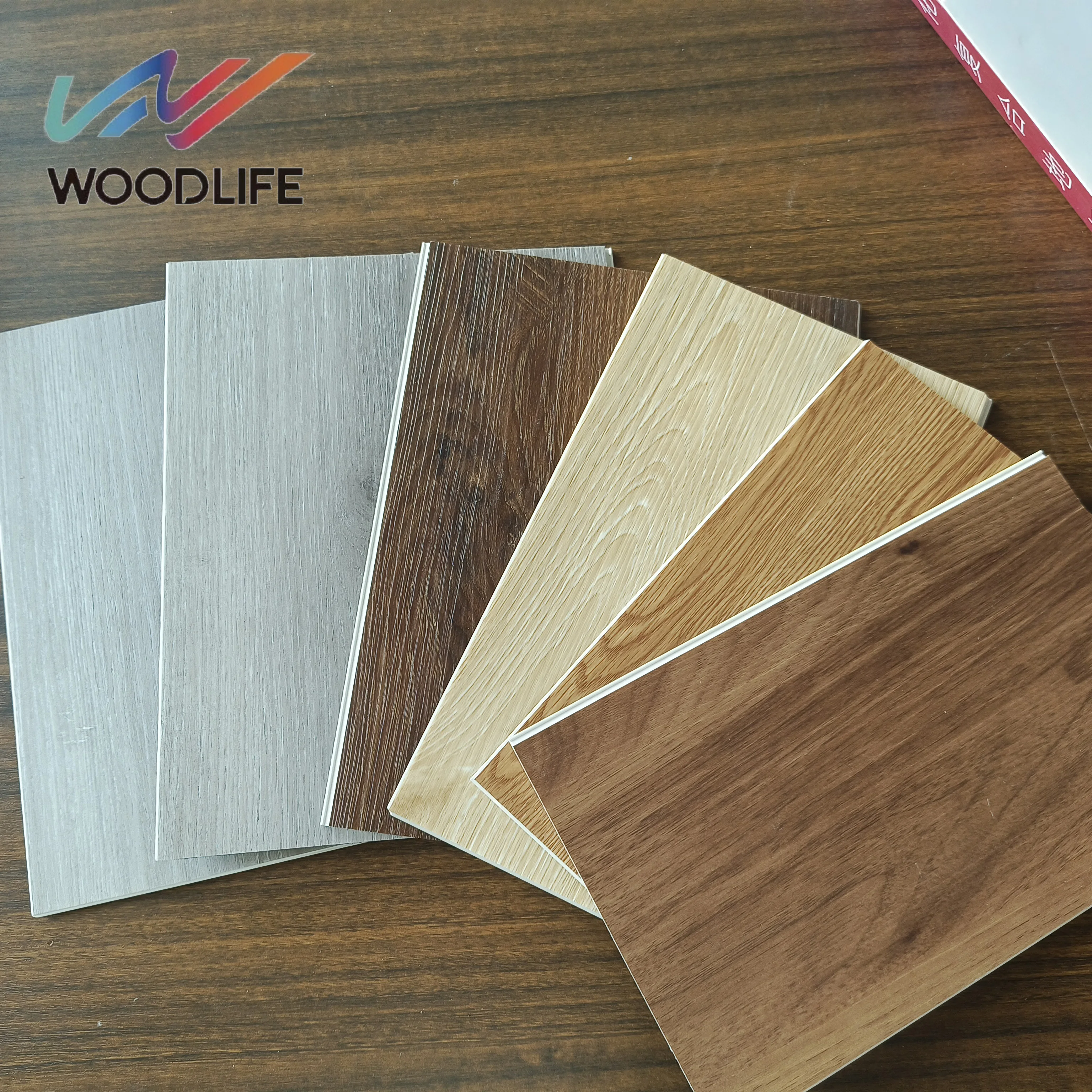 Waterproof Flooring Lvp Lvt Interlocking Vinyl Plank Spc Flooring With 100% Virgin Material