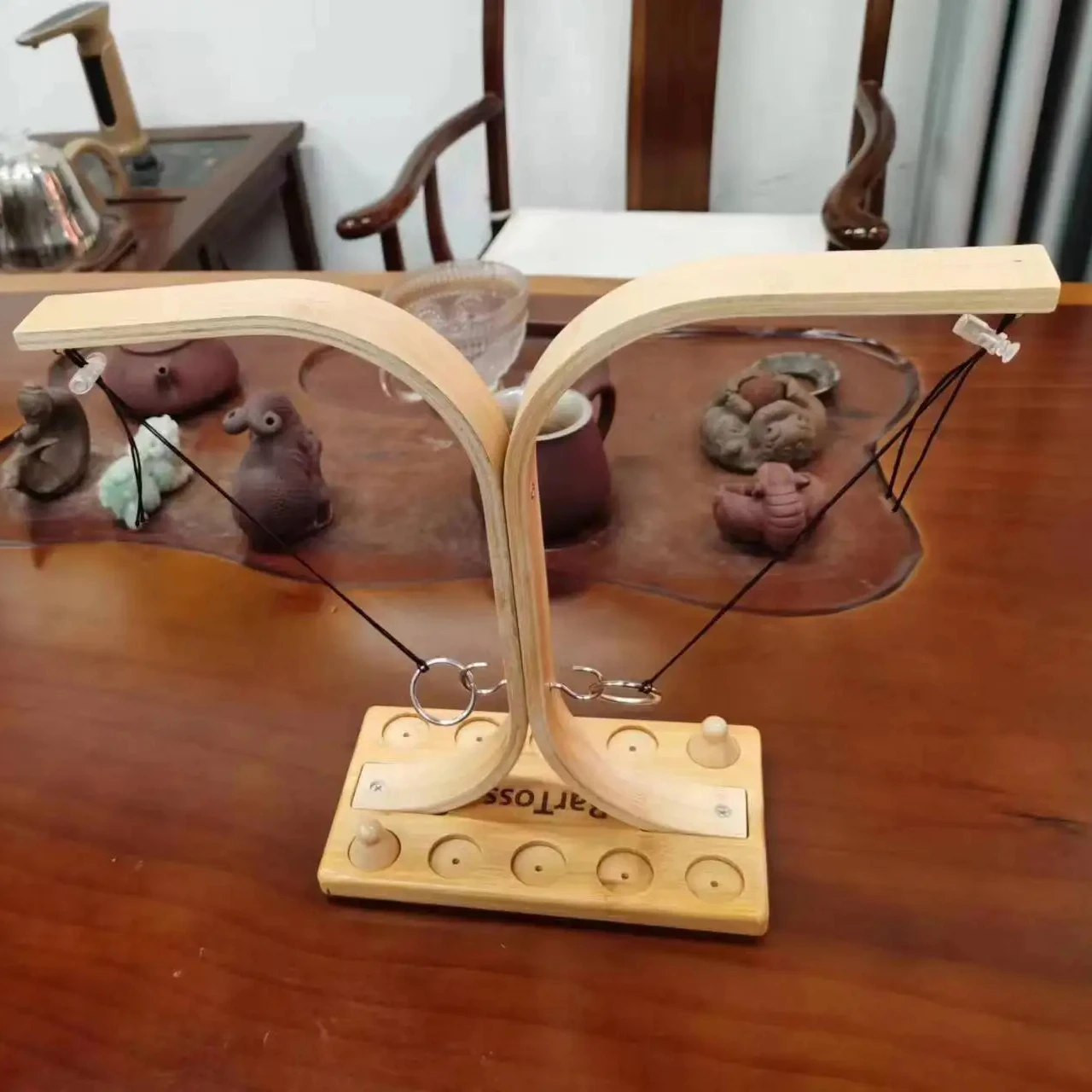 amazon hot sell Ring Toss Game for Adults with Easily Adjustable String,Fun for All ages with Patent Design - Play Anywhere!